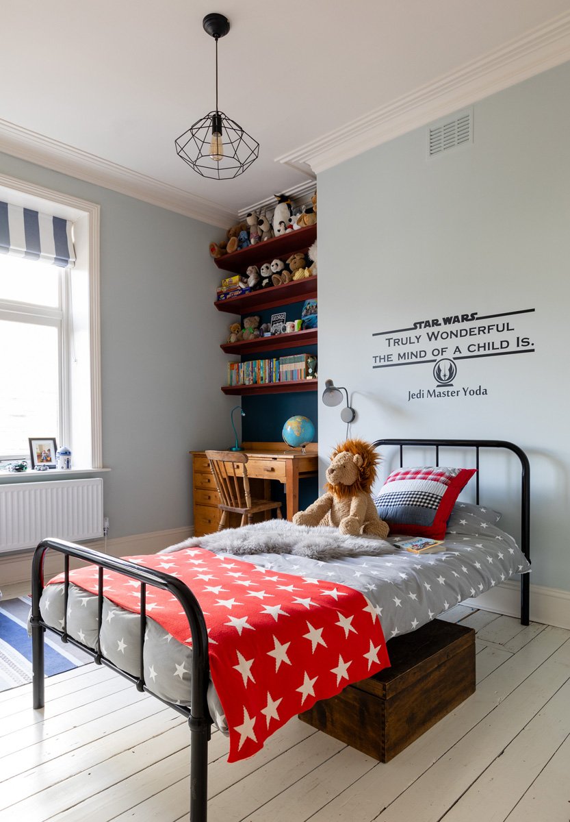 Star Wars Bedroom Decor Ideas Boy s Room Makeover